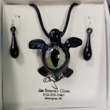 Sea Turtle & Seahorse Pendant/Earring Sets