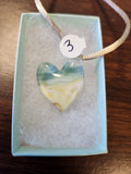 Beach Heart Pendant