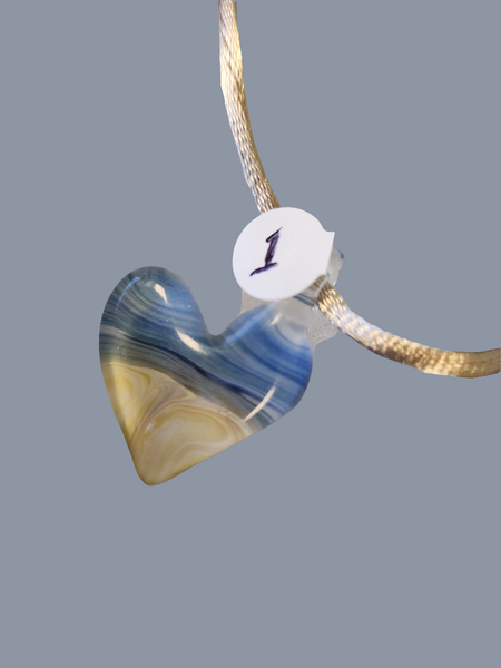 Beach Heart Pendant