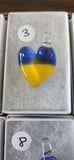 Ukrainian Heart Pendants