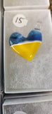 Ukrainian Heart Pendants