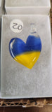 Ukrainian Heart Pendants