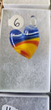 Ukrainian Heart Pendants